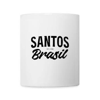 Santos Brasil Vintage Lettering - Mug - white - Front