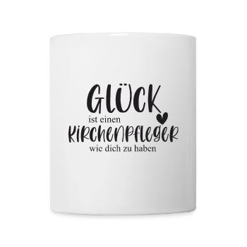 Kirchenpfleger Kirche Ehrenamt Bedanken Geschenk - Tasse - Weiß - Vorne