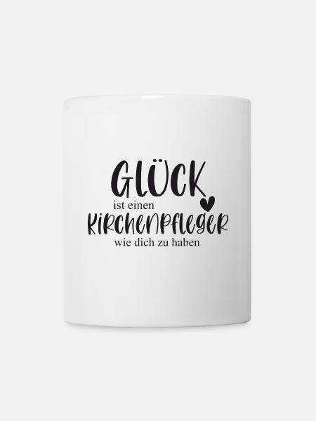 Kirchenpfleger Kirche Ehrenamt Bedanken Geschenk - Tasse - Weiß