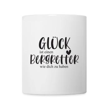 Bergretter Berg Klettern Berg Geschenk - Tasse - Weiß - Vorne