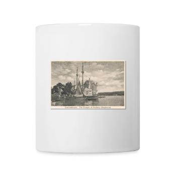 Mosquée d’Ortaköy - carte postale ancienne d’Istanbul - Mug blanc - blanc - Devant
