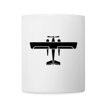 Airplane Icon Flying Icon Pilot Pilot Graphic - Mug - white - Front