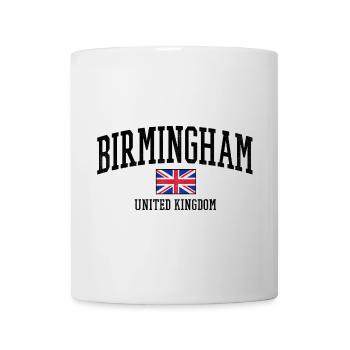 Birmingham design with UK flag - Mug - white - Front