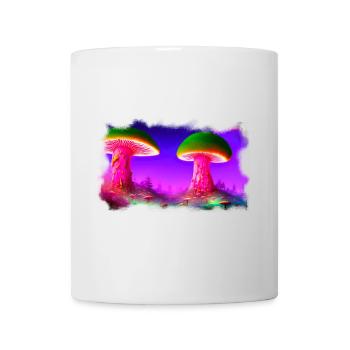 Pilzwelt 2 - Tasse - Weiß - Vorne