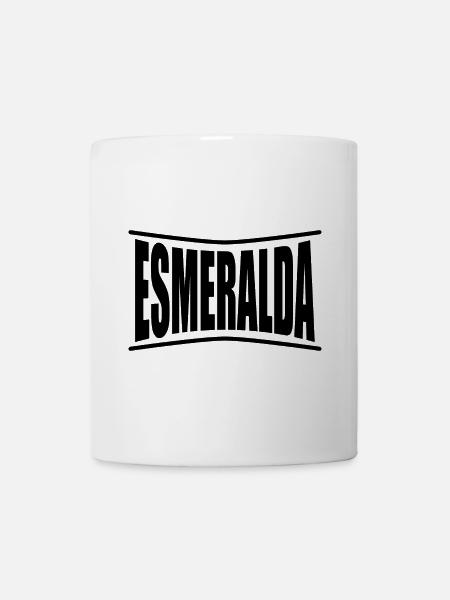 T-Shirt Esmeralda T-Shirt Geschenkidee - Tasse - Weiß
