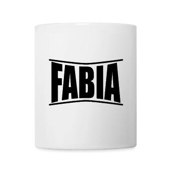 t-shirt Fabia t-shirt gift idea - Mug - white - Front