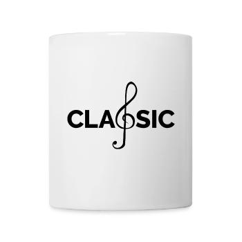 Classic Music Musicians Classical Instruments icon - Mug - white - Front