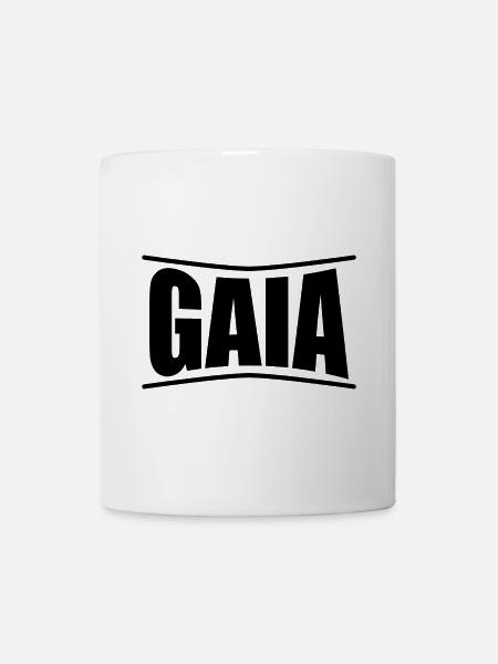 t-shirt Gaia idée cadeau t-shirt - Mug blanc - blanc