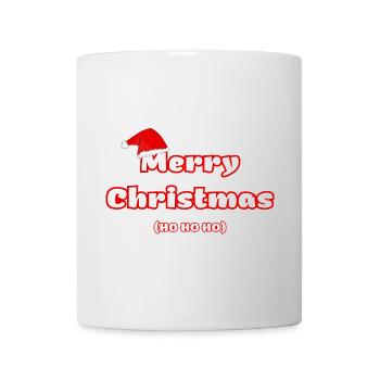 Frohe Weihnachten (ho ho ho) - Tasse - Weiß - Vorne