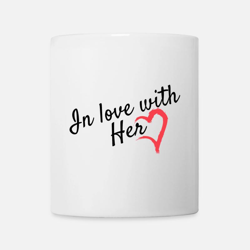 Liebe Partnerlook - Tasse - Weiß