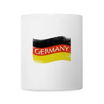 GERMANY lettering dirty wavy - Mug - white - Front