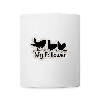 My Follower - Tasse - Weiß - Vorne