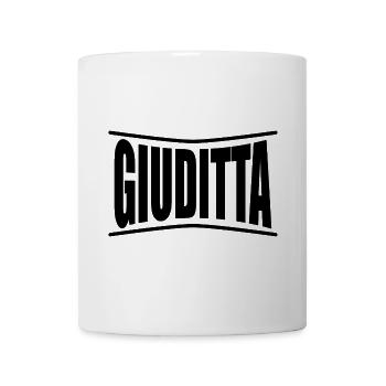 t-shirt Giuditta t-shirt gift idea - Mug - white - Front
