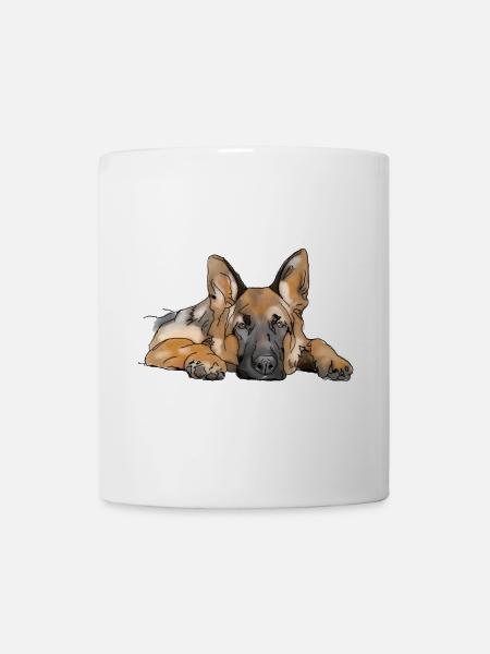 Chien de berger - Mug blanc - blanc