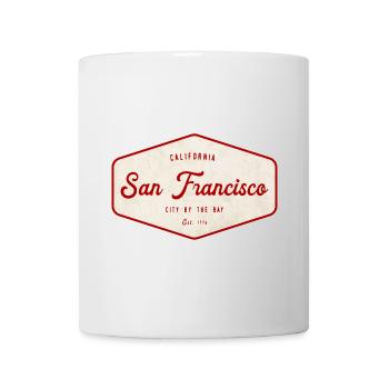 San Francisco Vintage Sign - Mug - white - Front
