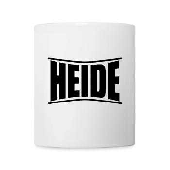 t-shirt Heide t-shirt idée cadeau - Mug blanc - blanc - Devant