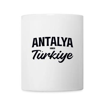 Tournée de scénarios d’Antalya Türkiye - Mug blanc - blanc - Devant