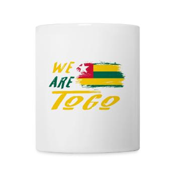 Wir sind Togo - Tasse - Weiß - Vorne