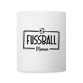 Fussballmama Design für stolze Mütter - Tasse - Weiß - Vorne