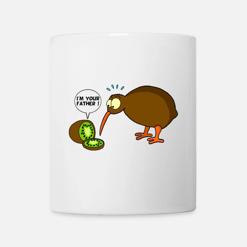 Kiwi contre kiwi - Mug blanc - blanc