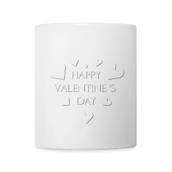 Valentine's Day Hearts Valentine - Mug - white - Front