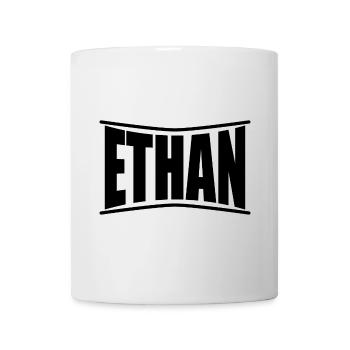 T-Shirt Ethan T-Shirt Geschenkidee - Tasse - Weiß - Vorne