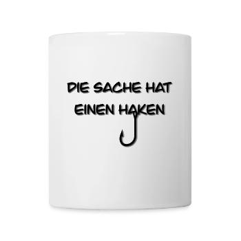 Angelhaken - Tasse - Weiß - Vorne
