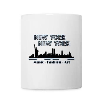 New York Fashion Art Fashion Picture Cities City Nyc - Mug - white - Front