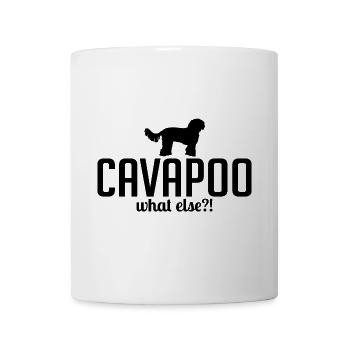 Cavapoo quoi d’autre chien disant chiens Wilsigns - Mug blanc - blanc - Devant
