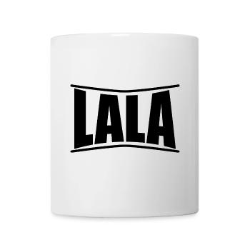 T-Shirt Lala T-Shirt Geschenkidee - Tasse - Weiß - Vorne
