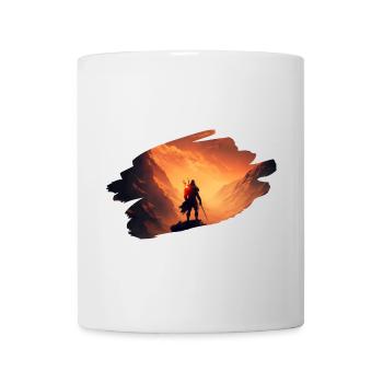 samurai krieger warrior motivation mma fighter 1 - Tasse - Weiß - Vorne