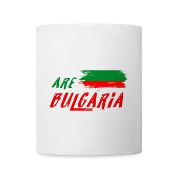 Nous sommes le drapeau de la Bulgarie - Mug blanc - blanc - Devant