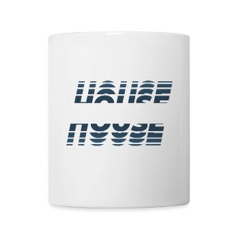 House design rehearsal, for DJ EDM Techno House - Mug - white - Front