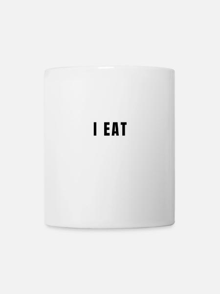 I Eat For 2 — Pregnancy Humor - Mug - white