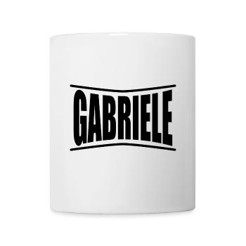 Gabriele t-shirt idée cadeau t-shirt - Mug blanc - blanc - Devant