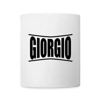 T-Shirt Giorgia T-Shirt Geschenkidee - Tasse - Weiß - Vorne