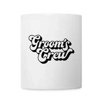 Groom's Crew Squad Bachelor Party Matching Group - Mug - white - Front