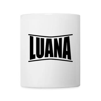 t-shirt Luana idée cadeau t-shirt - Mug blanc - blanc - Devant