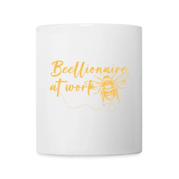 Beellionaire at Work - Mug - white - Front