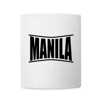 Name T-Shirt Manila T-Shirt Geschenkidee T-Shirt - Tasse - Weiß - Vorne