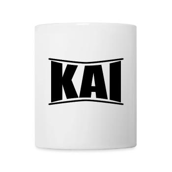 Name T-Shirt Kai T-Shirt Geschenkidee - Tasse - Weiß - Vorne
