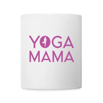 Yoga Mama - Idée cadeau yoga - Mug blanc - blanc - Devant