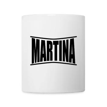 t-shirt with name Martina t-shirt gift idea - Mug - white - Front