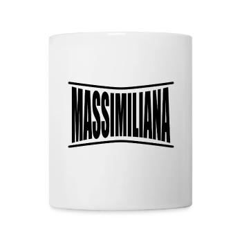 t-shirt Massimiliana t-shirt gift idea - Mug - white - Front
