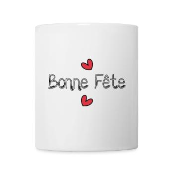 BONNE FÊTE PAPA. PAPA. FÊTE DES PÈRES. BONNE FÊTE - Mug blanc - blanc - Devant