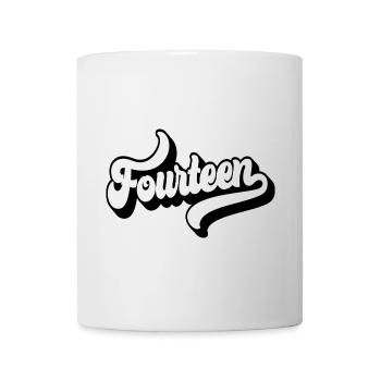 Fourteen 14th Birthday Boys Girls 14 Years Old - Mug - white - Front