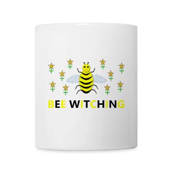 Bee Witching Pagan Bee and Pentacle Daffodils - Mug - white - Front
