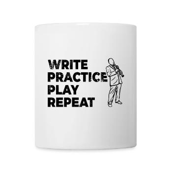 Motiver l’expression clarinette - Mug blanc - blanc - Devant