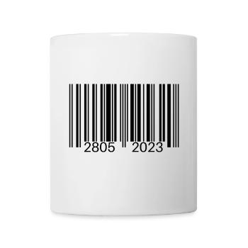 Barcode - Mug - white - Front