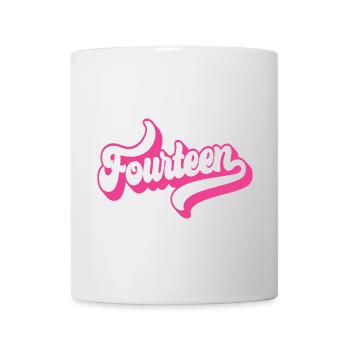 Fourteen 14th Birthday For Girls 14 Years Old - Mug - white - Front